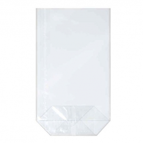 Sachets soufflet neutre PM 110+2x45/390mm - 100 pièces