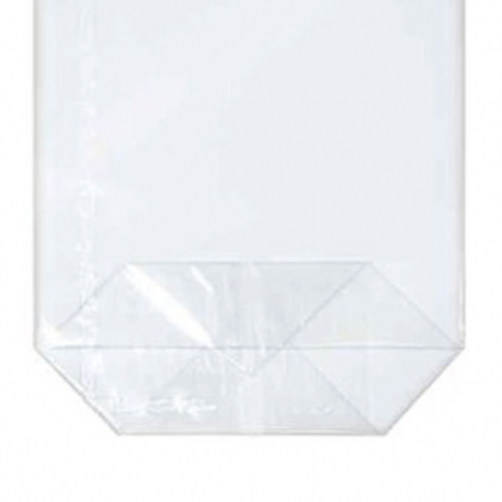 Sachets soufflet neutre PM 110+2x45/390mm - 100 pièces