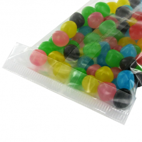 Sachets fond plat neutre 100x200mm - 100 pièces