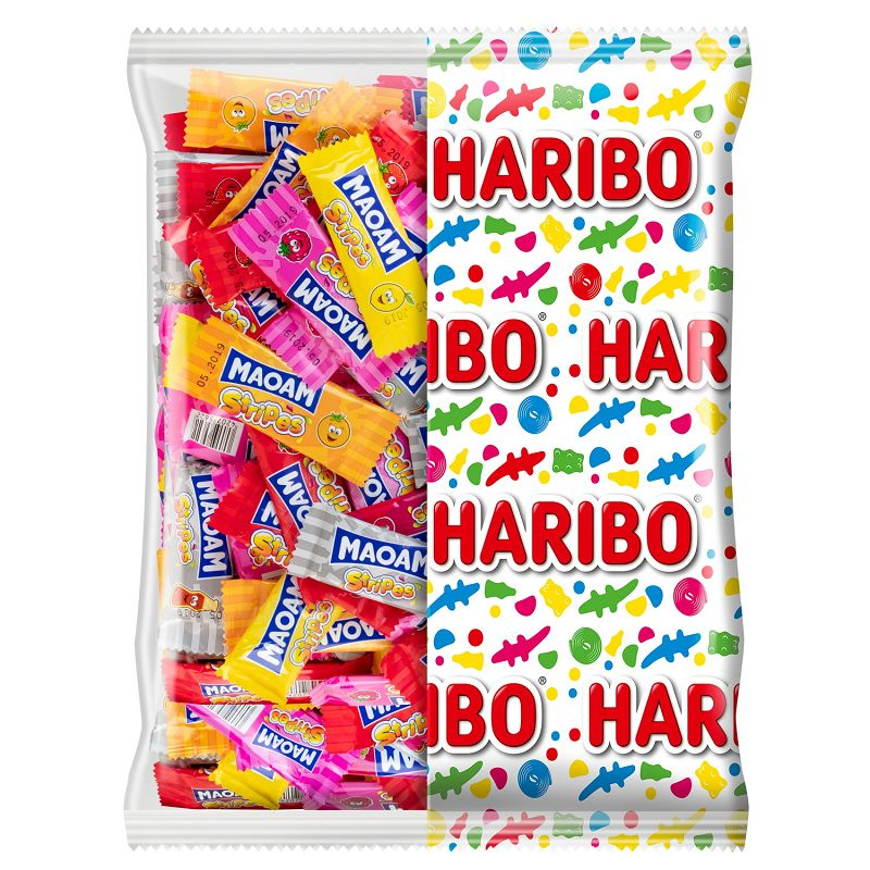 Bonbon Haribo Gummy Maoam Emballage 50 Pièces Fruits Divers