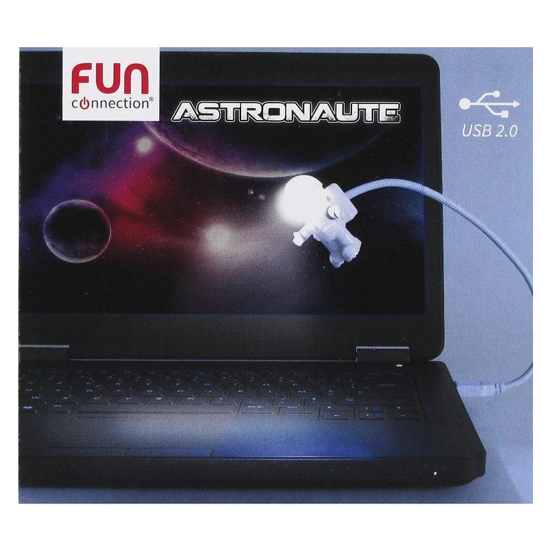 Lampe USB astronaute en plastique 