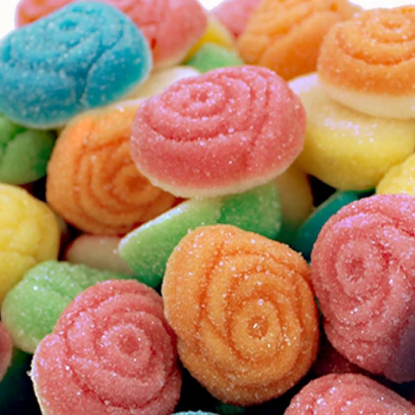 Flower power Fleurs en gélifié aéré sucré - 1kg