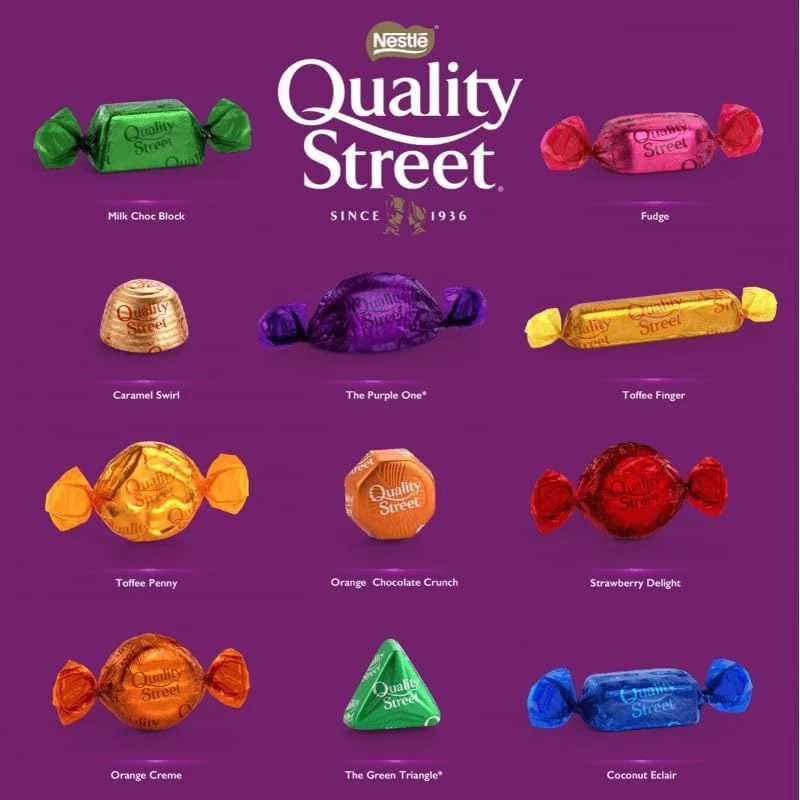 Quality Street boîte métal 2.5 kg