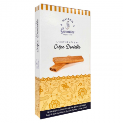 Gavottes crêpes dentelles 125g visuel "l'authentique" - carton de 10 paquets
