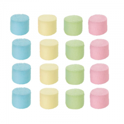 Chamallows Rainbollows HARIBO - tubo de 210