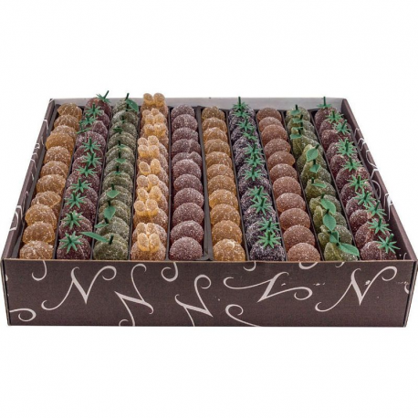 Fruits en pâte de fruits 50% - boîte de 2kg150