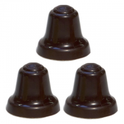 60 Chocolats Noir Noisettes Emballés 1,100kg.