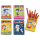 Choco sticks crayons chocolat au lait - 45 paquets
