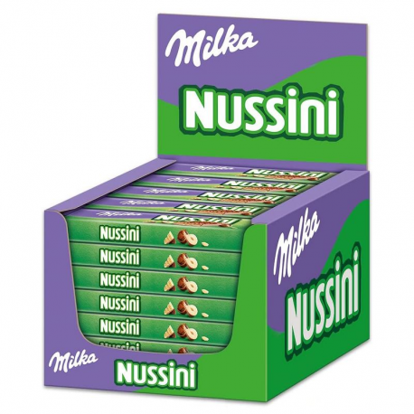 Nussini Milka 31,5g - la boîte de 35
