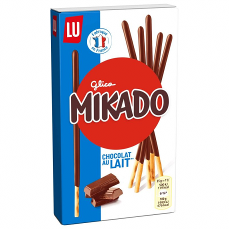 Mikado Lait LU 75g - 24 paquets