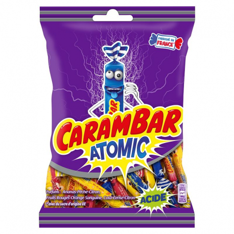 Carambar sachets mini atomic 110g - carton de 24