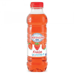 Cristaline fraise - par 24 Pet 50 cl