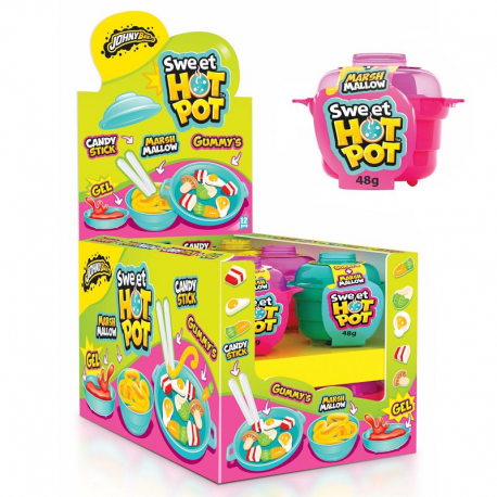 Sweet Hot Pot Johny Bee - Boîte de 12