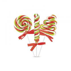 Sucettes Xmas Twisty - 18 sucettes
