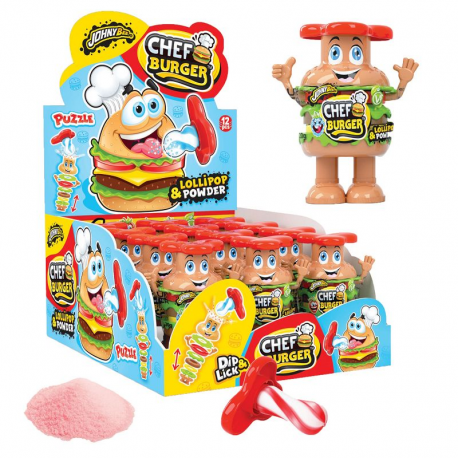 Chef burger Johny Bee - boîte de 12