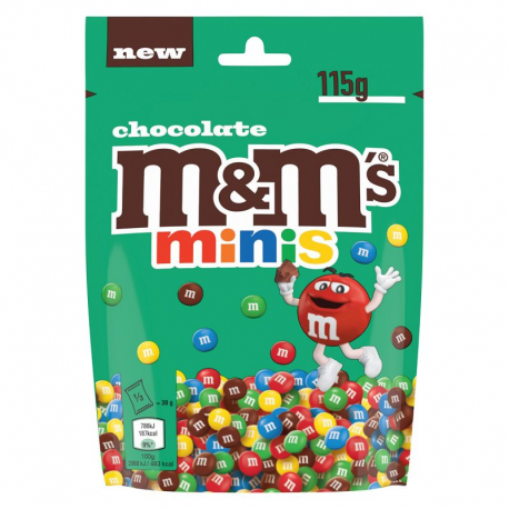 M&M's Minis pochon 115g - Carton de 12