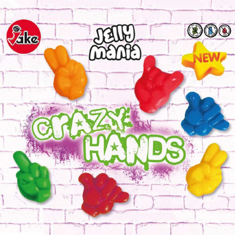 Crazy Hands gélifiées lisses - 1kg
