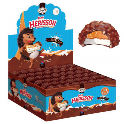 Hérissons guimauve, chocolat et caramel - boîte de 144