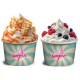 PRECOMMANDE Machine Freezy Cream double 2 bacs 6L Pack complet Sundae et Yaourts Glacés