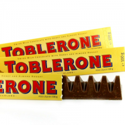 Toblerone lait 100g - boîte de 20