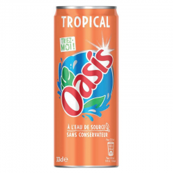 Oasis tropical 33cl - 24 canettes