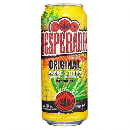 Desperados Tequila boîte 50cl (en 6 packs x4)