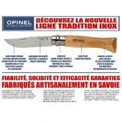 Couteau Opinel n°08 inox - pièce