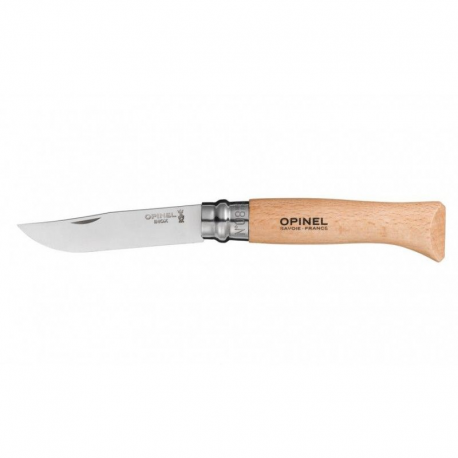 Couteaux Opinel lame acier inox - tableau de 12 assortis