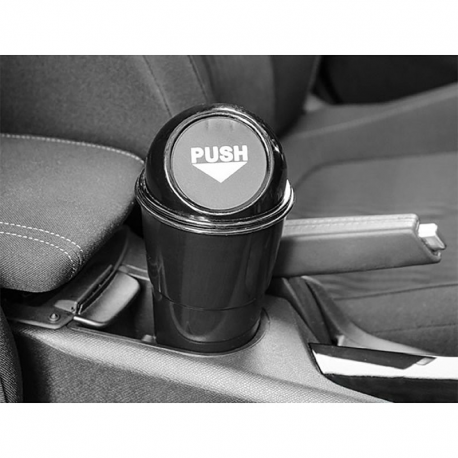 Poubelle de voiture porte-gobelets