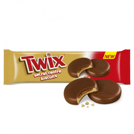 Biscuits Twix Secret centre - 132g