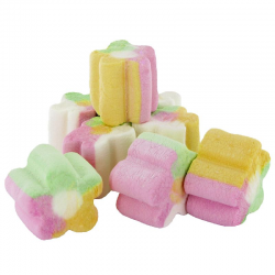 Finitronc Fleurs en guimauve - sachet de 125