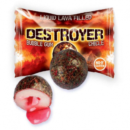 Bubble gum Destroyer - boîte de 200