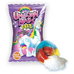 Boules de Licorne (Unicorn balls) fizz - boîte de 200
