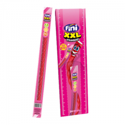 Cables XXL Fraise Fizz enveloppés 30g - par 24