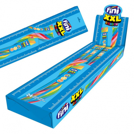 Cables XXL Rainbow Fizz enveloppés 30g - par 24