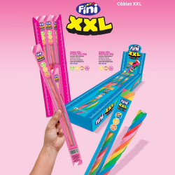 Cables XXL Rainbow Fizz enveloppés 30g - par 24