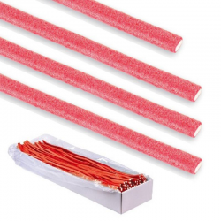 Maxi câbles acides Fraise 60g - boîte de 100