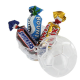 Boîte forme Ballon de fOOt garni de 3 miniatures