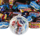 Boîte forme Ballon de fOOt garni de 3 miniatures