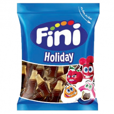 Bouteilles cola lisses Halal 90g - 12 sachets