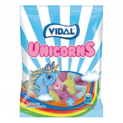 Unicorns (licornes) 90g Vidal - carton de 14 sachets