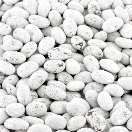 Dragées Pralissimo BLANC - Amande grillée, Chocolat noir et Praliné - 1kg