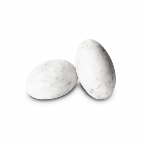 Dragées Pralissimo BLANC - Amande grillée, Chocolat noir et Praliné - 1kg