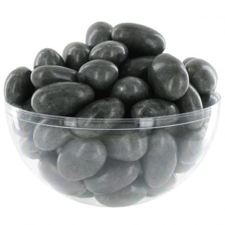 Dragées Pralissimo GRIS - Amande grillée, Chocolat noir et Praliné - 1kg
