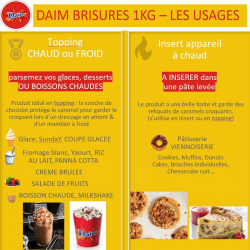 Daim brisures - sachet de 1kg