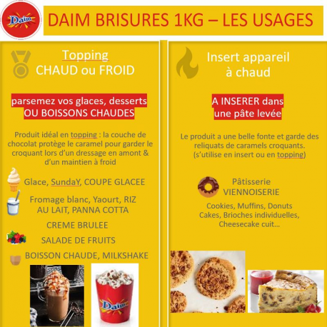 Daim brisures - sachet de 1kg
