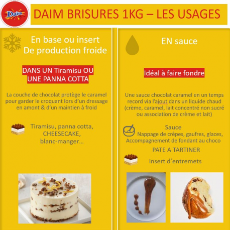 Daim brisures - sachet de 1kg