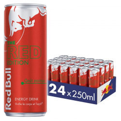 Red Bull Red Edition Pastèque 25cl - par 24 boîtes