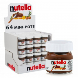Nutellino 25g - 64 pots en verre