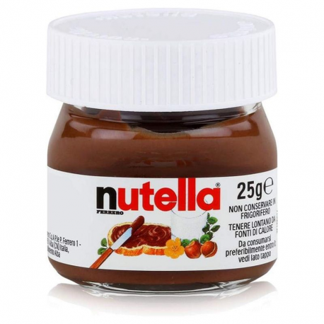 Nutellino 25g - 64 pots en verre